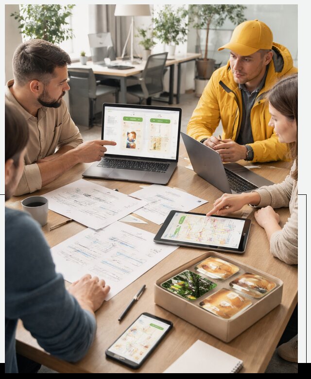 Разработка агрегатора доставки еды в Находке от 15473 р., АвикейНхд