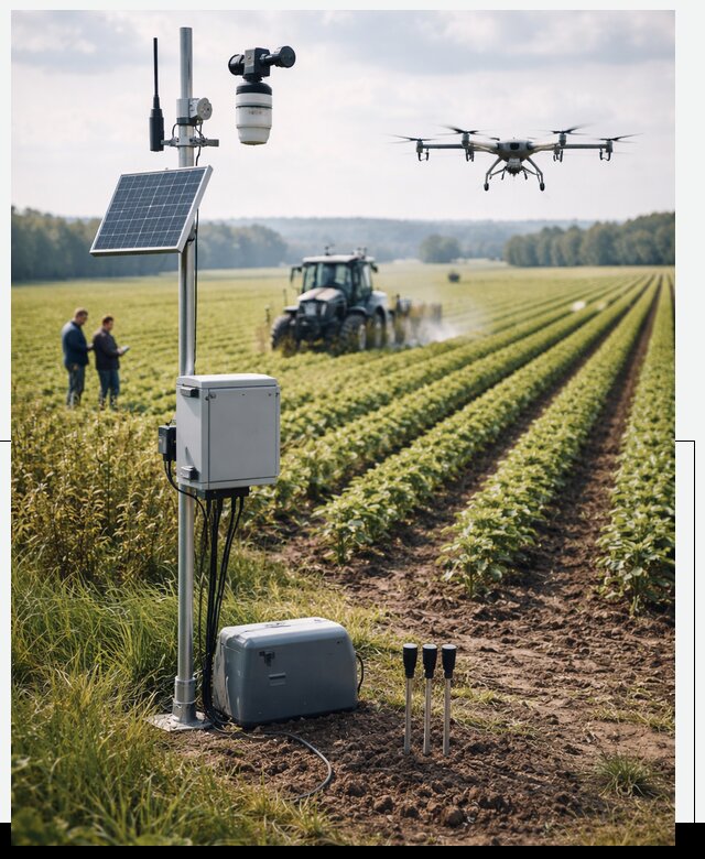 Разработка IoT мониторинга полей в Находке от 8768 р. | АвикейНхд